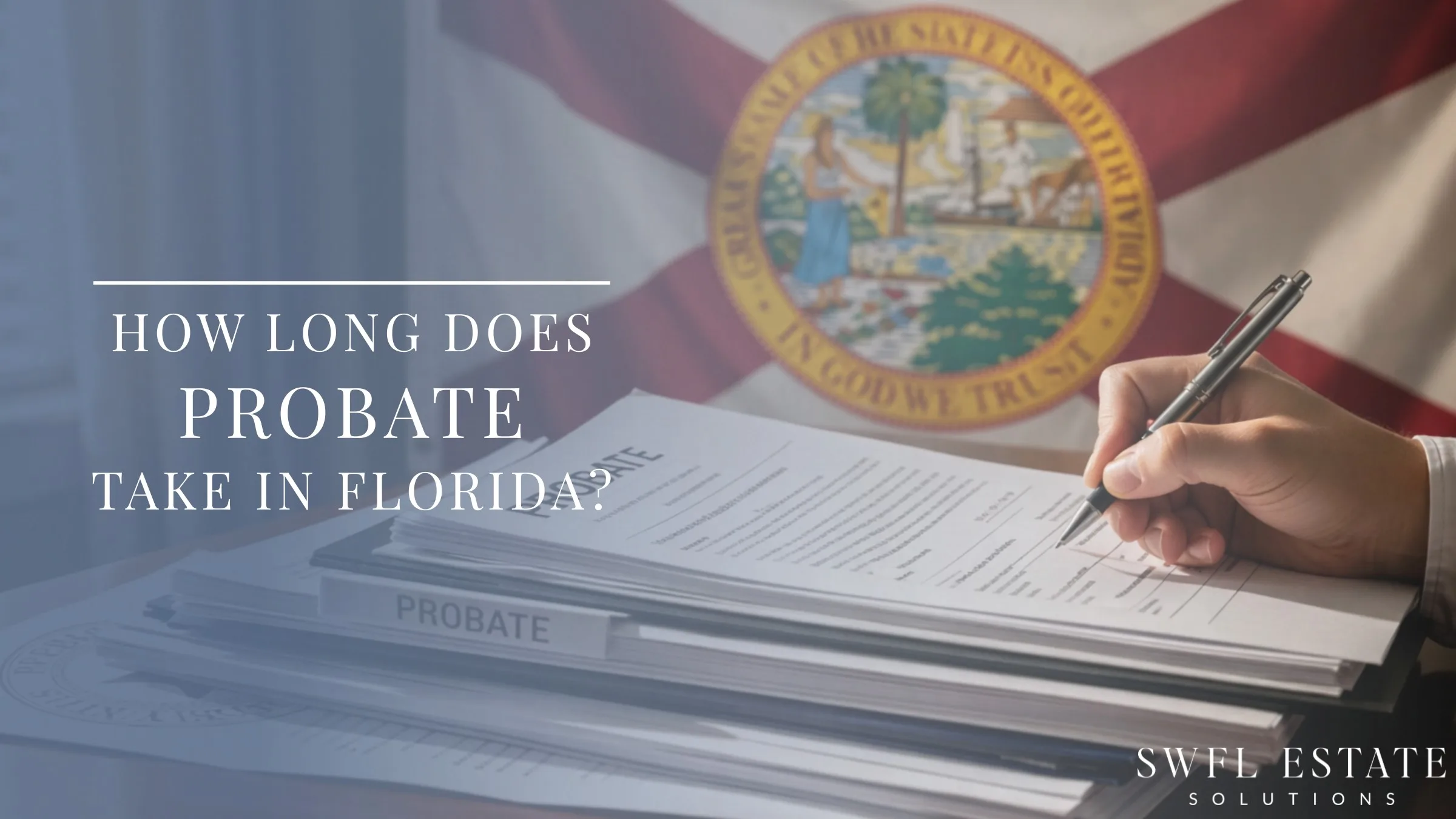 Calendar and Florida home symbolizing the probate timeline in Florida